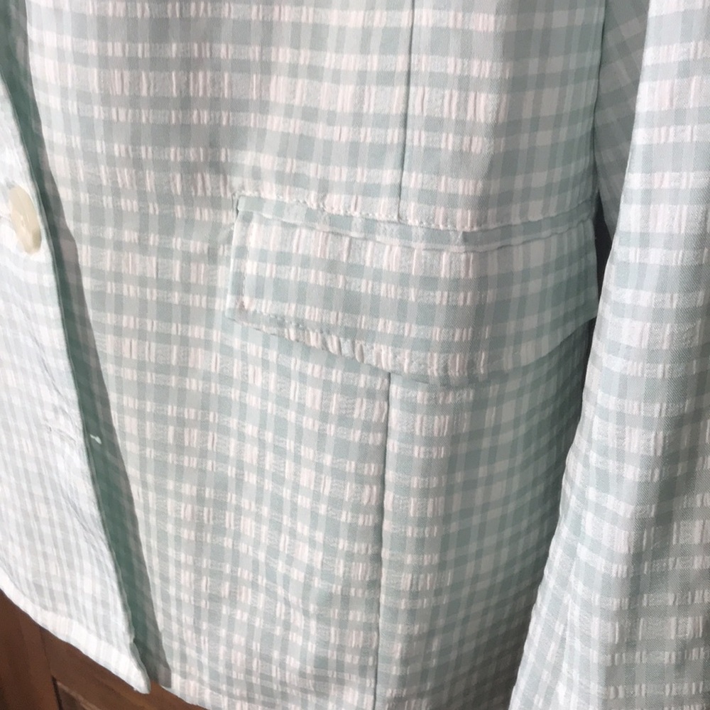 Coffee Shop New York Blue and White Jacket - Picture 4 of 11